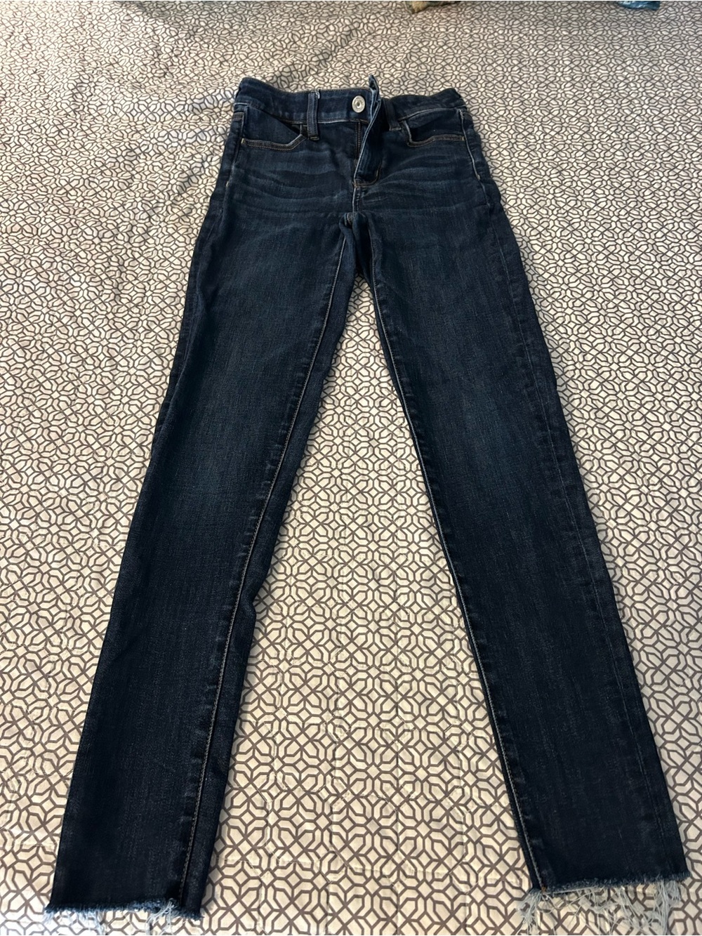 American Eagle Outfitters Dark Indigo Skinny Jeans